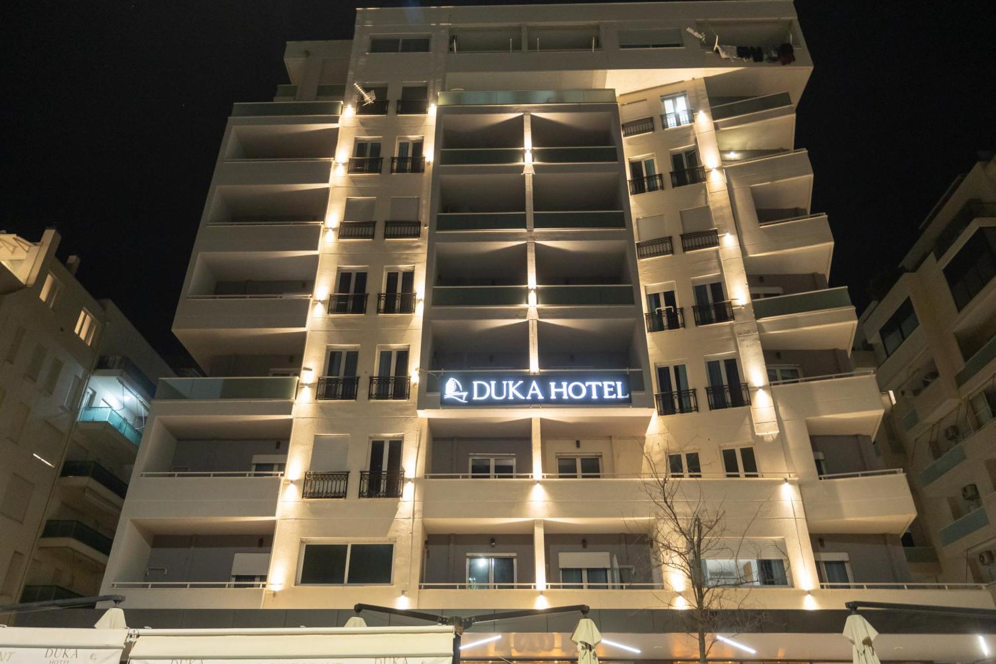 Duka Hotel Вльора Екстер'єр фото