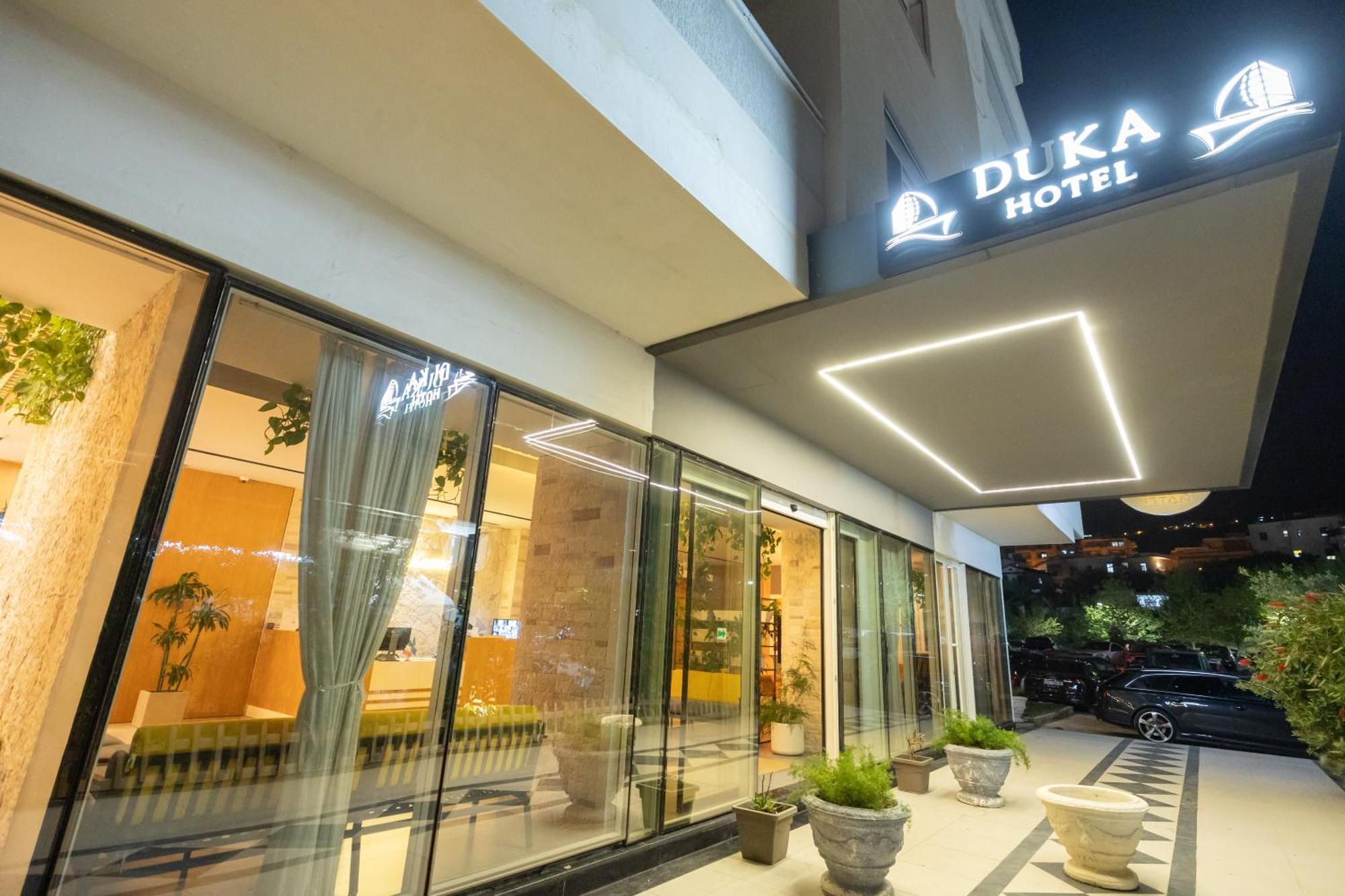 Duka Hotel Вльора Екстер'єр фото