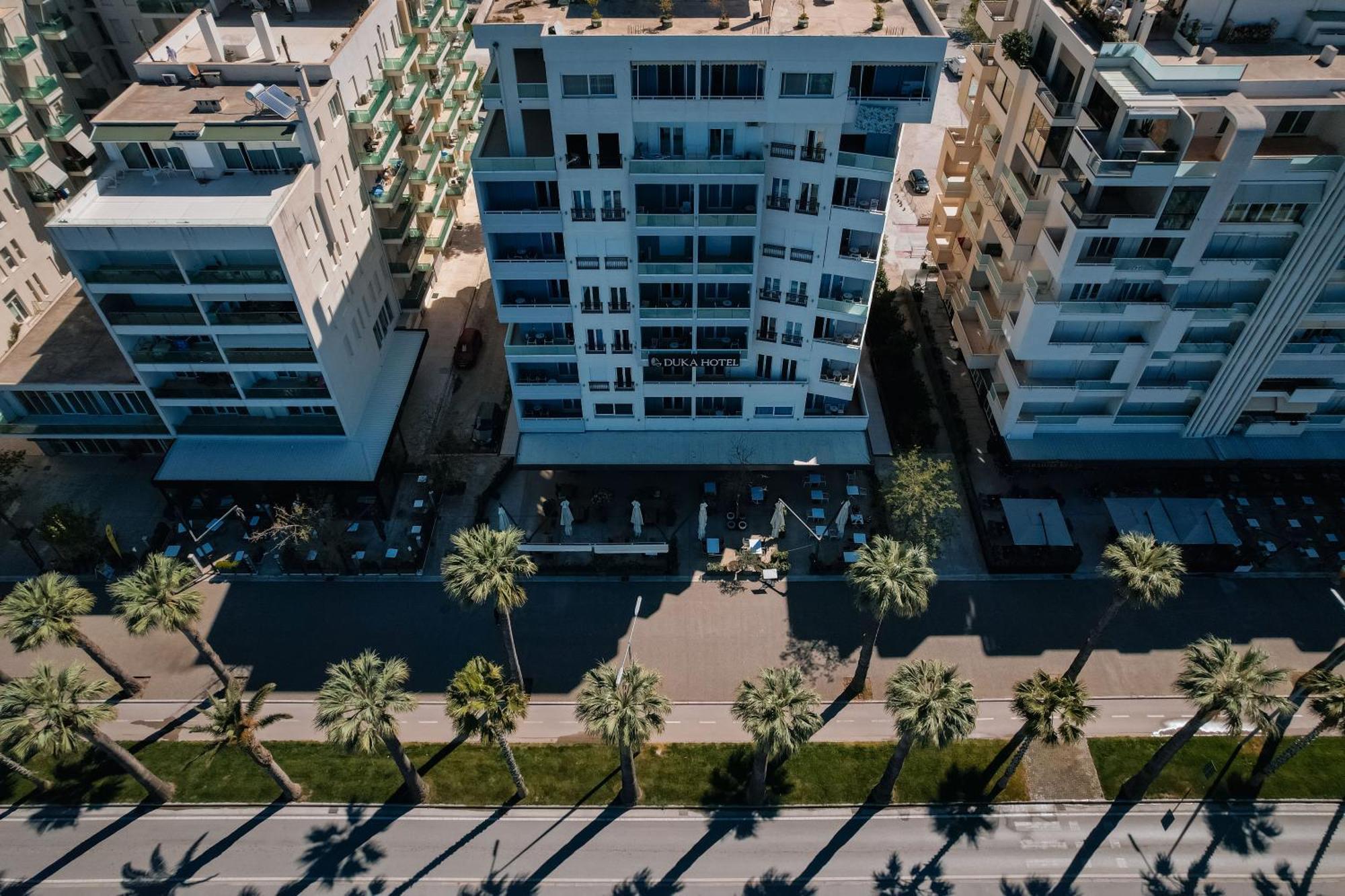 Duka Hotel Вльора Екстер'єр фото